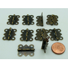charnieres petites 20x17mm bronze pour boite