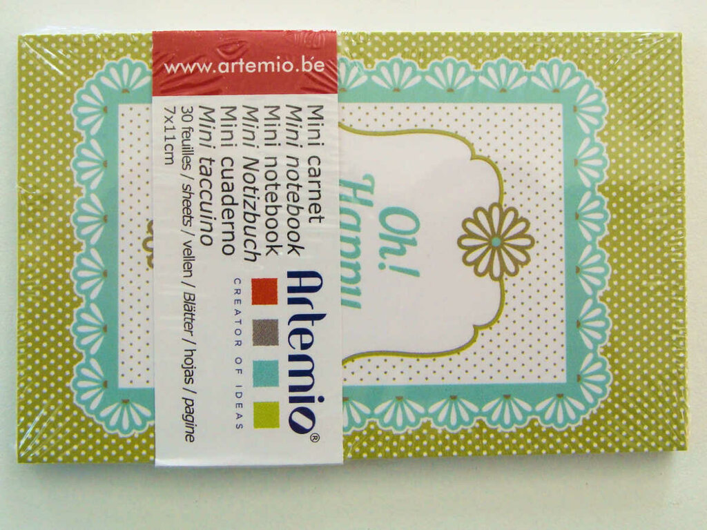 Bloc De Papier Artemio - 60 Feuilles 170g Motif Scandinave Multicolore | Papier Qualité Supérieure Pour Notes Et Créativité
