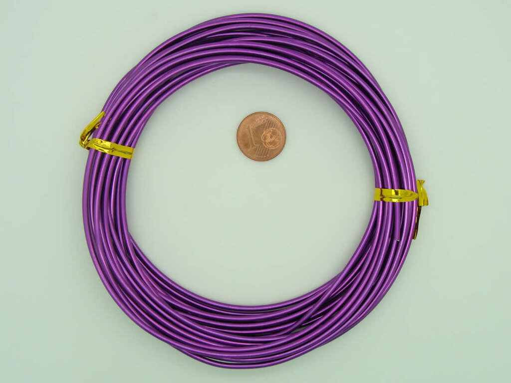 Fil En Aluminium 1mm Et 2mm - 2 Rouleaux Pour Bijoux, Artisanat Et Projets Créatifs