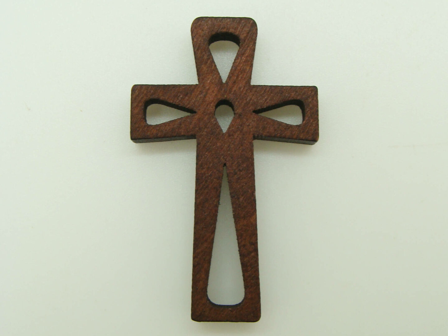 24 Croix En Bois Naturel Pour DIY Bijoux - Pendentiifs Perles Artisanat