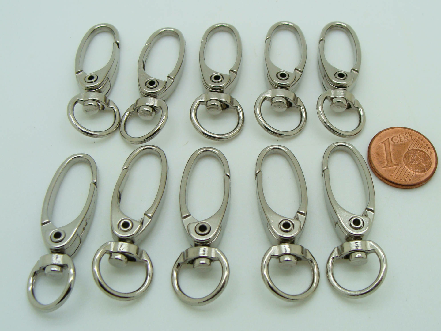 Mousqueton Verrouillage à Vis, Crochet Mousqueton Porte-clés Pour Le