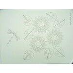 modele quilling fleur tournesol mod3 schema