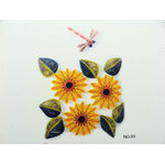 modele quilling fleur jaune mod3 schema