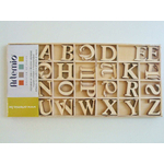 lettre alphabet bois 130p artemio