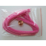chenille cure-pipe rose fonce