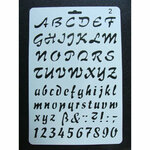 pochoir lettre chiffres mod2