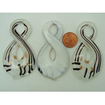 pendentif 8 noir Pend-56