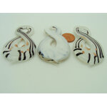 pendentif torsade noir Pend-56