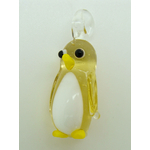 pendentif pingouin jaune lampwork Pend-90