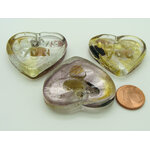 pendentif amour coeur violet Pend-122