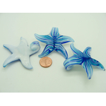 pendentif fleur etoile bleu Pend-194
