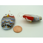 pendentif chouette hibou rouge Pend-205