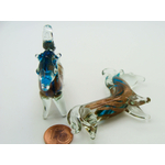 pendentif cheval verre bleu Pend-212