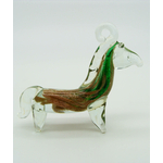 pendentif cheval vert verre Pend-214