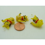 pendentif mini chat jaune Pend-227