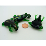 pendentif grenouille vert dichroique Pend-241