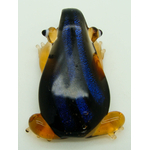 pendentif grenouille marron violet crapaud Pend-241-1