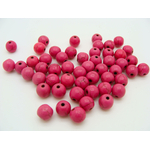 perle turquoise synthetique 8mm fuchsia PIER55
