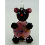 Pend-249-4 pendentif nounours violet ours