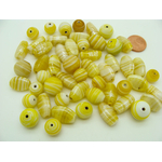 PV-mix05 perle verre 75g jaune