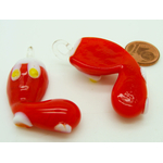 Pend-275-3 pendentif botte noel grande verre