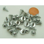 vis argente 11mm