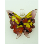Pend-306-5 pendentif papillon violet multi