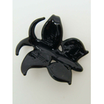 Pend-307-3 pendentif mini papillon noir lampwork