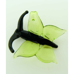 Pend-307-5 pendentif mini papillon vert noir