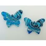 Pend-312-3 mini pendentif papillon bleu
