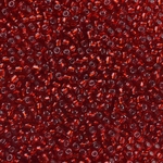 rocaille perle TA rouge verre 4mm