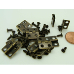charniere bronze 12x13mm vis