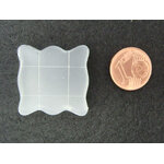 support tampon 24x24mm quadrille