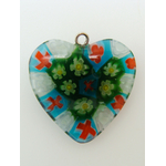 Mille-coeur-13 pendentif coeur millefiori verre