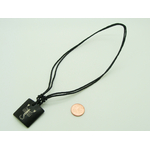 Pend-bois-scorpion pendentif collier bois signe zodiaque marron
