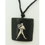Pend-bois-verseau pendentif bois zodiaque