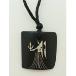 Pend-bois-vierge pendentif bois zodiaque