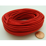 fil coton cire 2mm rouge p2