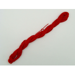 fil polyester cire 1mm rouge
