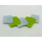 Cab-fusing-152 cabochon verre fusing mauve vert 115mm