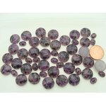 cabochons violets cab-lot31