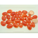 cabochons roses rouges cab-lot39