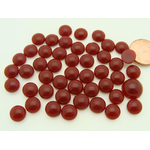 cabochons rouge fonce cab-lot40