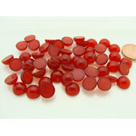 cabochons ronds rouges cab-lot38