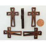 pendentif croix bois PB15