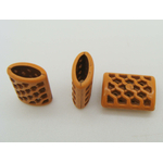 perles marrons acryliques RES-23