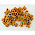 perles marrons rondelle antique RES-32