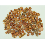 perles ethnique acrylique acry-75g-antique-marron
