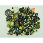 perle verte acrylique multicolore acry-75g-vert