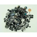 perle gris acrylique lot acry-75g-gris